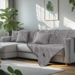 Beauty Home Ριχτάρι Τριθέσιο Art 8642 170x290 Γκρι