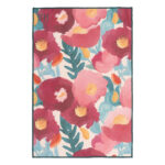 Beauty Home Πετσέτα κουζίνας διπλής όψης Microfiber Art 8661 40x60 Ροζ,Πράσινο