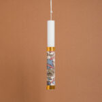 Beauty Home ΛΑΜΠΑΔΑ ΣΤΟΛΙΣΜΕΝΗ ΒΕΛΟΥΔΟ ΕΚΡΟΥ ΛΟΥΛΟΥΔΙΑ ΣΕ ΣΥΣΚΕΥΑΣΙΑ ΔΩΡΟΥ