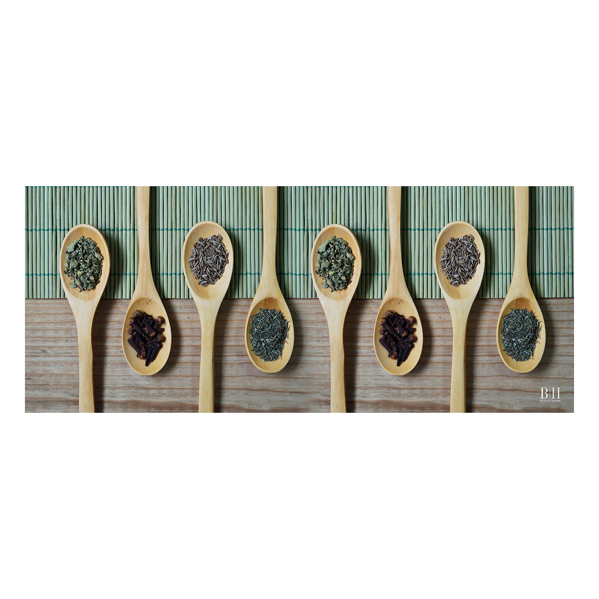 9067 Beauty Home Πατάκι κουζίνας Art 9067 60x160 Μπεζ,Βεραμάν - Image 1