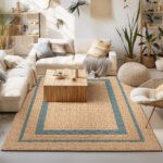 Beauty Home Χαλί Tropic Art 9138 200x250 Μπεζ,Μπλε - Image 2