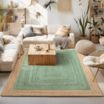 Beauty Home Χαλί Tropic Art 9139 133x190 Μπεζ,Βεραμάν - Image 2