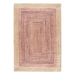 Beauty Home Πατάκι Tropic Art 9139 65x150 Μπεζ,Ροζ