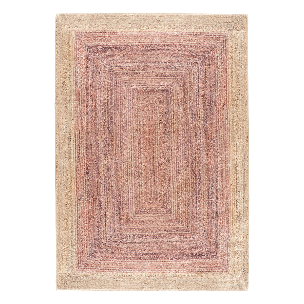 9139_pink Beauty Home Χαλί Tropic Art 9139 160x230 Μπεζ,Ροζ - Image 1