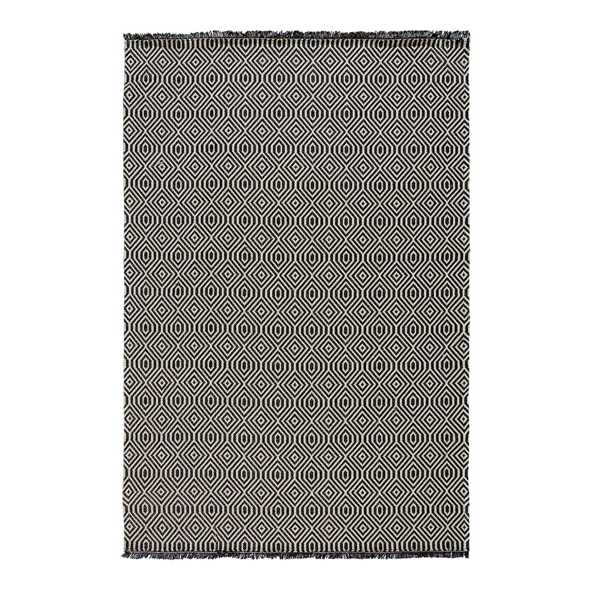 9227 Beauty Home Χαλί βαμβακερό Cocotton 9227 150x220 Ανθρακίτης,Γκρι - Image 1