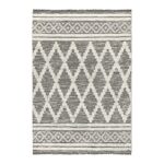 Beauty Home Χαλί βαμβακερό Morocotton 9235 150x220 Γκρι