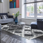 Beauty Home Χαλί βαμβακερό Morocotton 9240 125x180 Γκρι