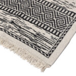 Beauty Home Χαλί βαμβακερό διπλής όψεως Duo Art 9252 160x230 Ανθρακίτης - Image 4