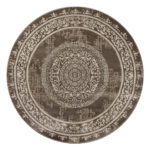Beauty Home Ροτόντα Prestige Art 9319 200x200 Beige Brown - Μπεζ Καφέ