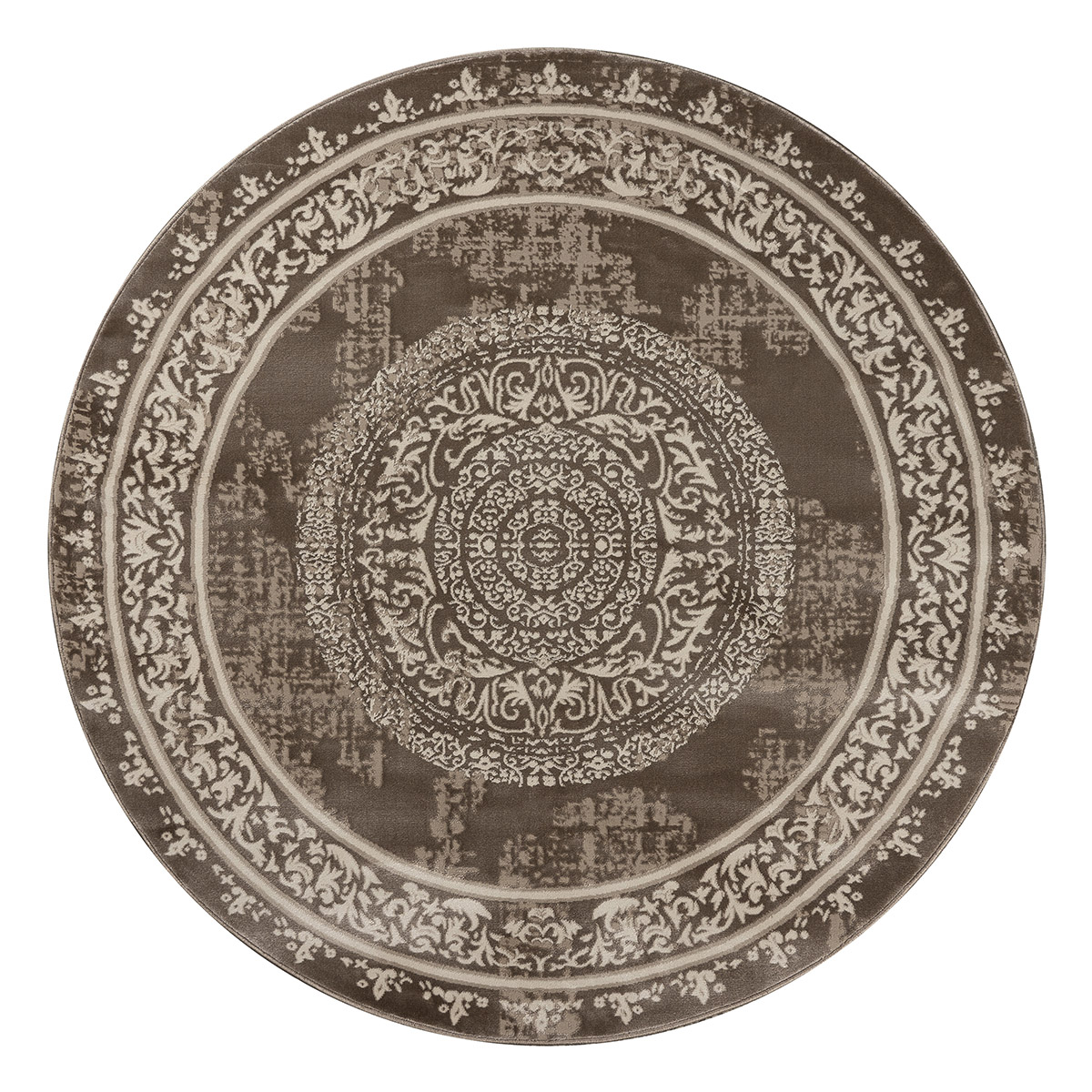 9319_round Beauty Home Ροτόντα Prestige Art 9319 200x200 Beige Brown - Μπεζ Καφέ - Image 1