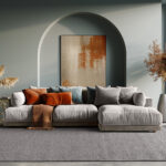 Beauty Home Πατάκι Rustic Art 9333 67x210 Γκρι - Image 3