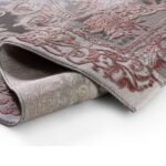 Beauty Home Χαλί Stylish Art 9427 140x190 Γκρι,Ροζ - Image 3