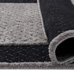 Beauty Home Χαλί Noir Art 9436 200x290 Black Μαύρο - Image 5