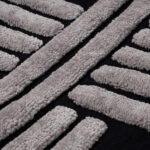 Beauty Home Χαλί Noir Art 9437 165x230 Black Μαύρο - Image 4