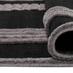 Beauty Home Χαλί Noir Art 9437 165x230 Black Μαύρο - Image 5