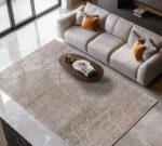 Beauty Home Διάδρομος με το μέτρο Zenia Art 9442 67cm Μπεζ,Γκρι - Image 2