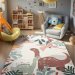 Beauty Home Χαλί παιδικό Fun Art 9548 135x180 Μπεζ - Image 2