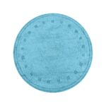 Beauty Home Ροτόντα βαμβακερή Cottony Art 9554 120x120  Σιέλ