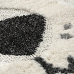 Beauty Home Ροτόντα Loop Art 9556 133x133 Grey White Γκρι Λευκό - Image 2