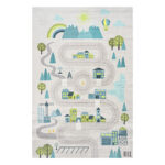 Beauty Home Χαλί παιδικό Fun Art 9560 120x180 Γκρι