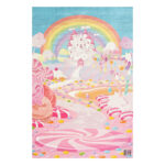 Beauty Home Χαλί παιδικό Fun Art 9572 135x180 Ροζ