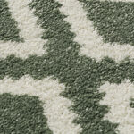 Beauty Home Πατάκι Vibe Art 9573 67x150 Mint White Μέντα Λευκό - Image 4