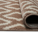 Beauty Home Πατάκι Vibe Art 9575 67x150 Pink White Ροζ Λευκό - Image 2