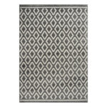 Beauty Home Πατάκι Vibe Art 9576 67x150 Grey White Γκρι Λευκό