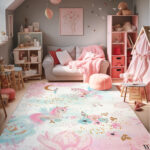 Beauty Home Χαλί παιδικό Fun Art 9588 160x230 Ροζ - Image 2