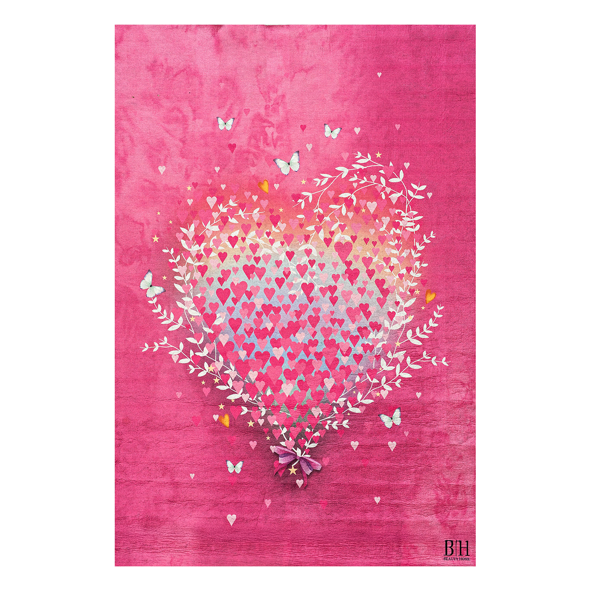 9589 Beauty Home Χαλί παιδικό Fun Art 9589 135x180 Φουξ - Image 1