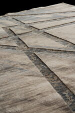 Beauty Home Πατάκι Bliss Art 9626 67x130  Μπεζ,Μόκα,Μπλε - Image 3