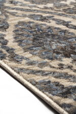 Beauty Home Πατάκι Bliss Art 9628 67x220 Μπεζ,Μόκα,Μπλε - Image 4