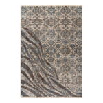 Beauty Home Σετ Κρεβ/ρας 3τμχ Bliss Art 9629 Μπεζ,Μόκα,Μπλε