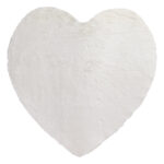 Beauty Home Πατάκι Rabbit Art 9640 Καρδιά 100x100 Λευκό
