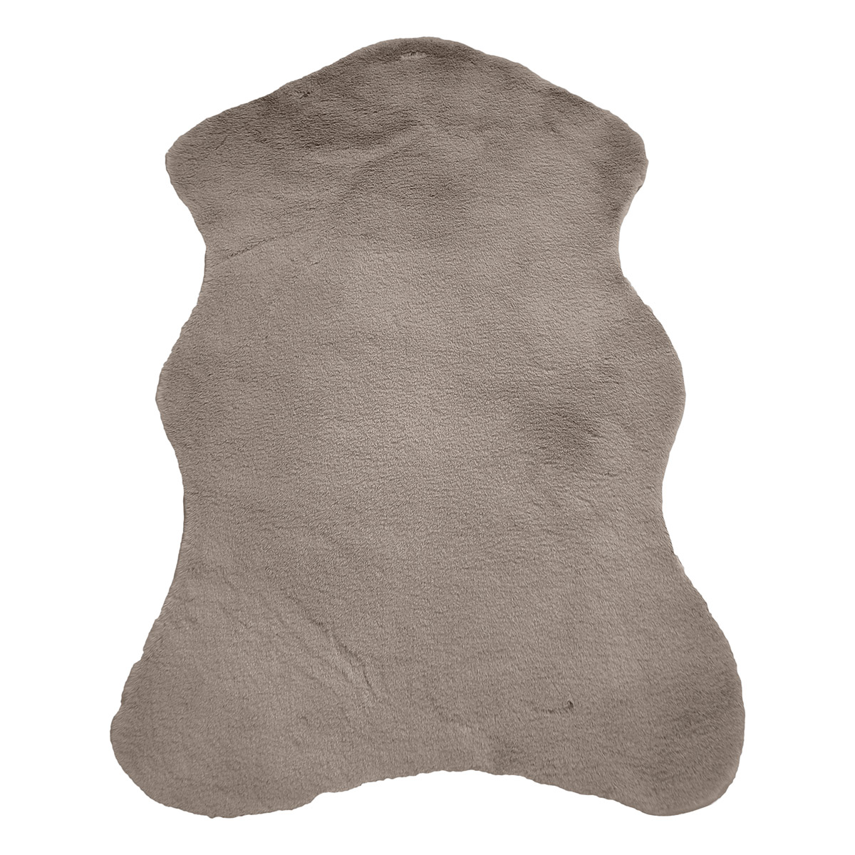 9642_sheepskin Beauty Home Πατάκι Rabbit Art 9642 Τομαράκι 80x120 Μόκα - Image 1