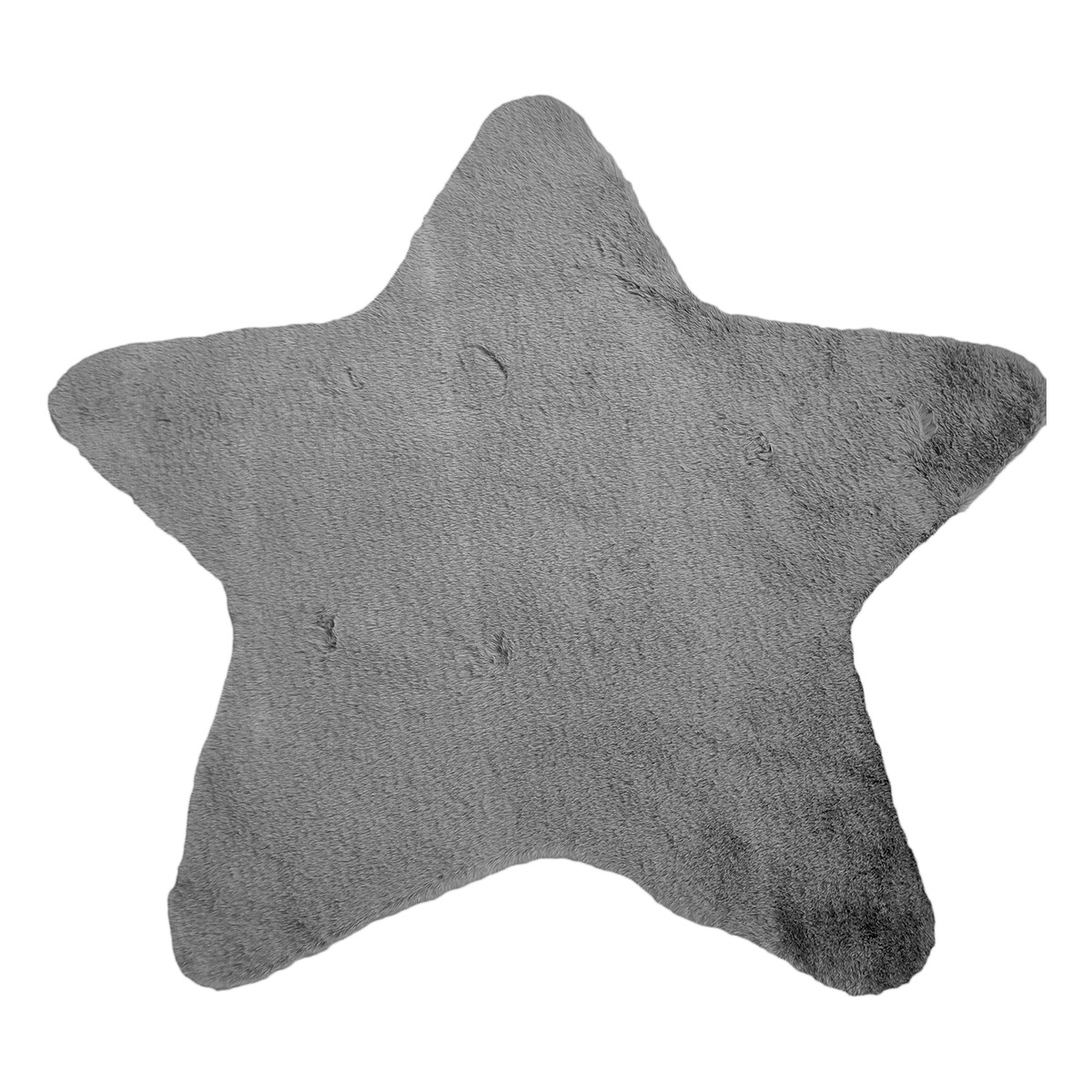 9643_star Beauty Home Πατάκι Rabbit Art 9643 Αστέρι 100x100 Γκρι - Image 1