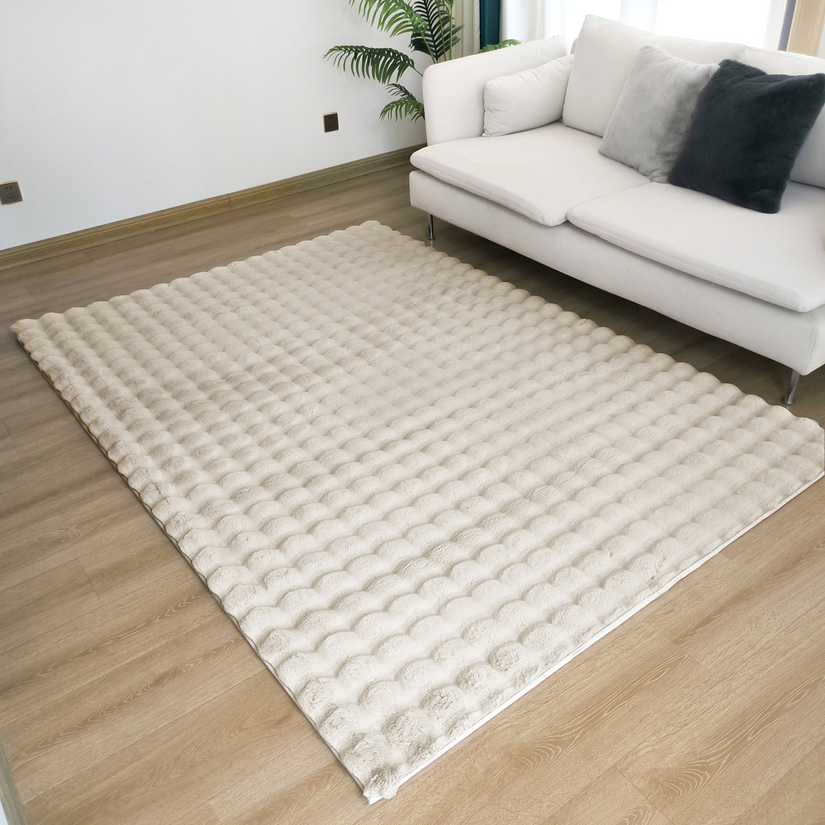 9662 Beauty Home Χαλί Bubble Art 9662 Εκρού - Image 1