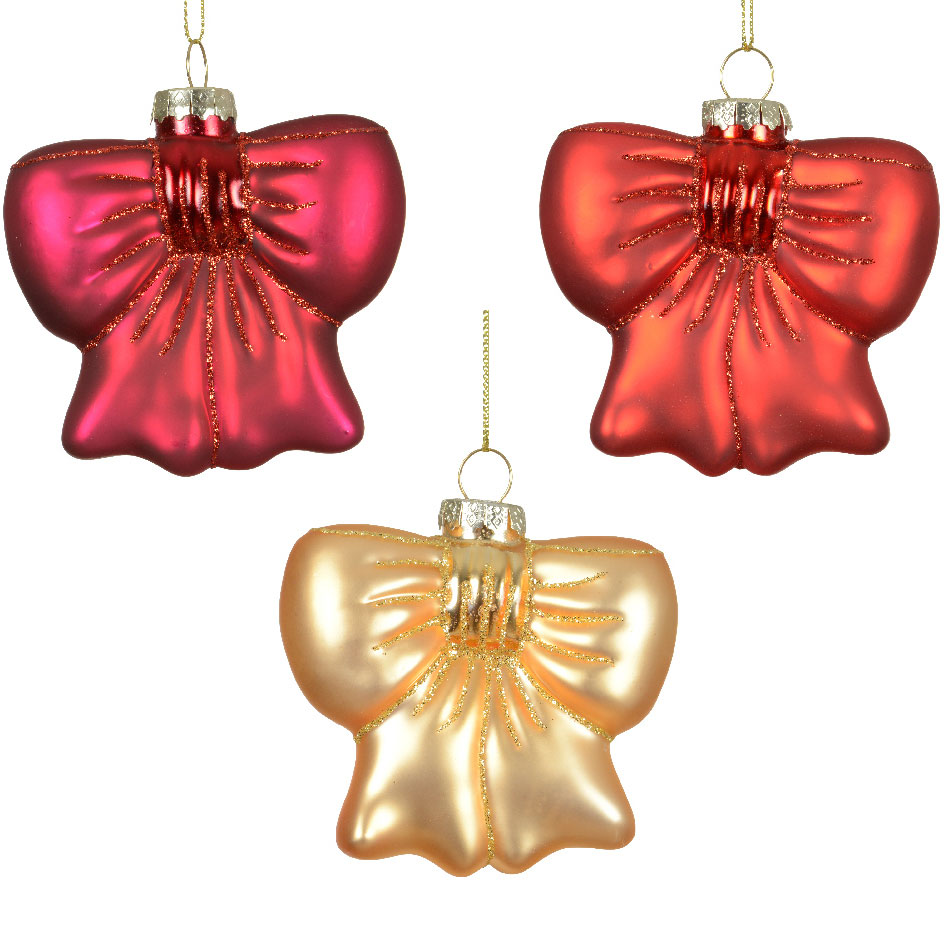 96f12f97-262b-4853-b990-62252c5569d9 Beauty Home Γυάλινο Φιόγκος 8.2cm x 3.9cm x 8.5cm - Image 1