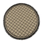 Beauty Home Ροτόντα ψάθα με κρόσια Sol Art 9756 160x160 Μπεζ