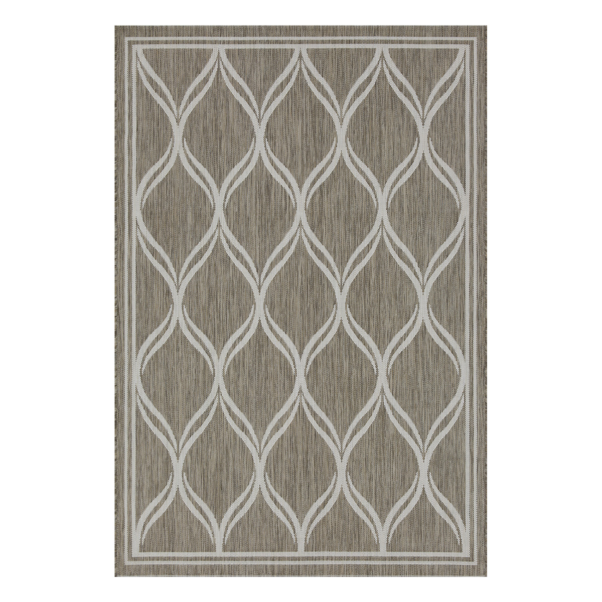 9773 Beauty Home Χαλί ψάθα Palm Art 9773 166x230 Μπεζ - Image 1