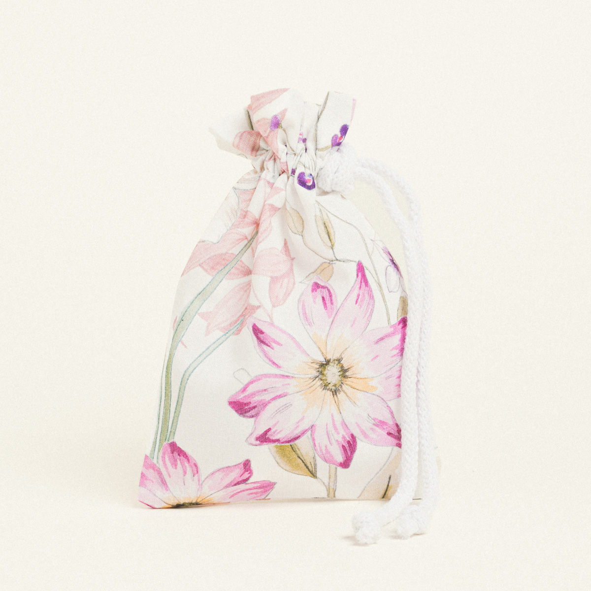 992531a4-7da3-44a5-acea-79d4210a170f Beauty Home ΠΟΥΓΚΙ ΜΕ ΚΟΡΔΟΝΙ 12 x 17 cm ΠΟΠΛΙΝΑ ΑΝΘΗ ΣΕ ΛΙΛΑ ΑΠΟΧΡΩΣΕΙΣ - Image 1