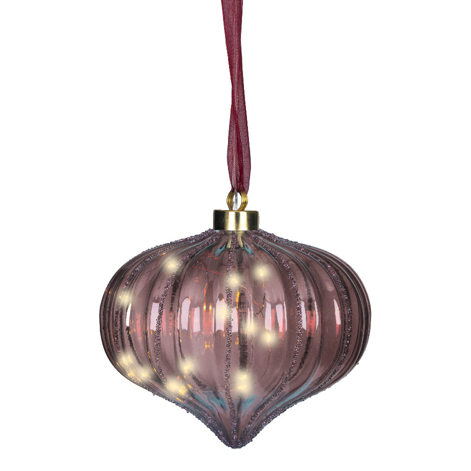 9db80c63-8b2e-47c6-8cb2-540fe891820e Beauty Home Φανάρι Εσωτερικού Χώρου Κρεμμύδι Με LED 20 cm - Image 1