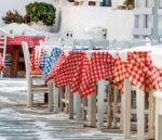 Beauty Home Επαγγελματικό τραπεζομάντηλο Checks Art Ε8015 Πράσινο 145x180