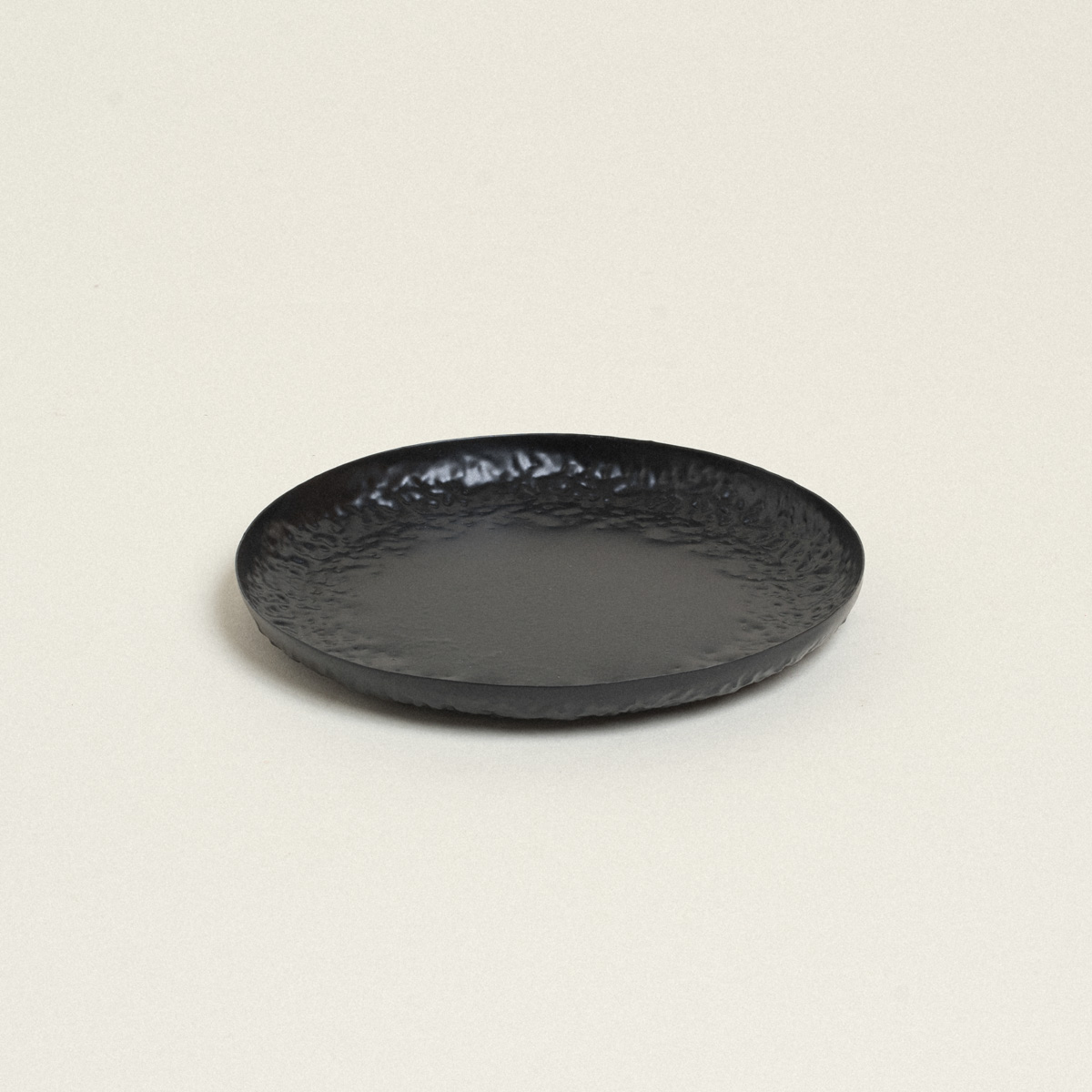 LK1_2149 Beauty Home ΔΙΣΚΟΣ ΜΕΤΑΛΛΙΚΟΣ ΜΑΥΡΟΣ 20 cm - Image 1