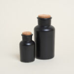 Beauty Home ΜΠΟΥΚΑΛΑΚΙ ΜΑΥΡΟ ΜΑΤ ΜΕ ΦΕΛΛΟ 11 x 5,7 cm 125 ml - Image 3