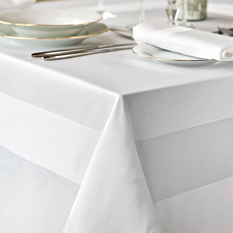 SATIN-BAND Beauty Home Πετσετάκι επαγγελματικό Satin Band Art Ε8035 53x53 Λευκό - Image 1