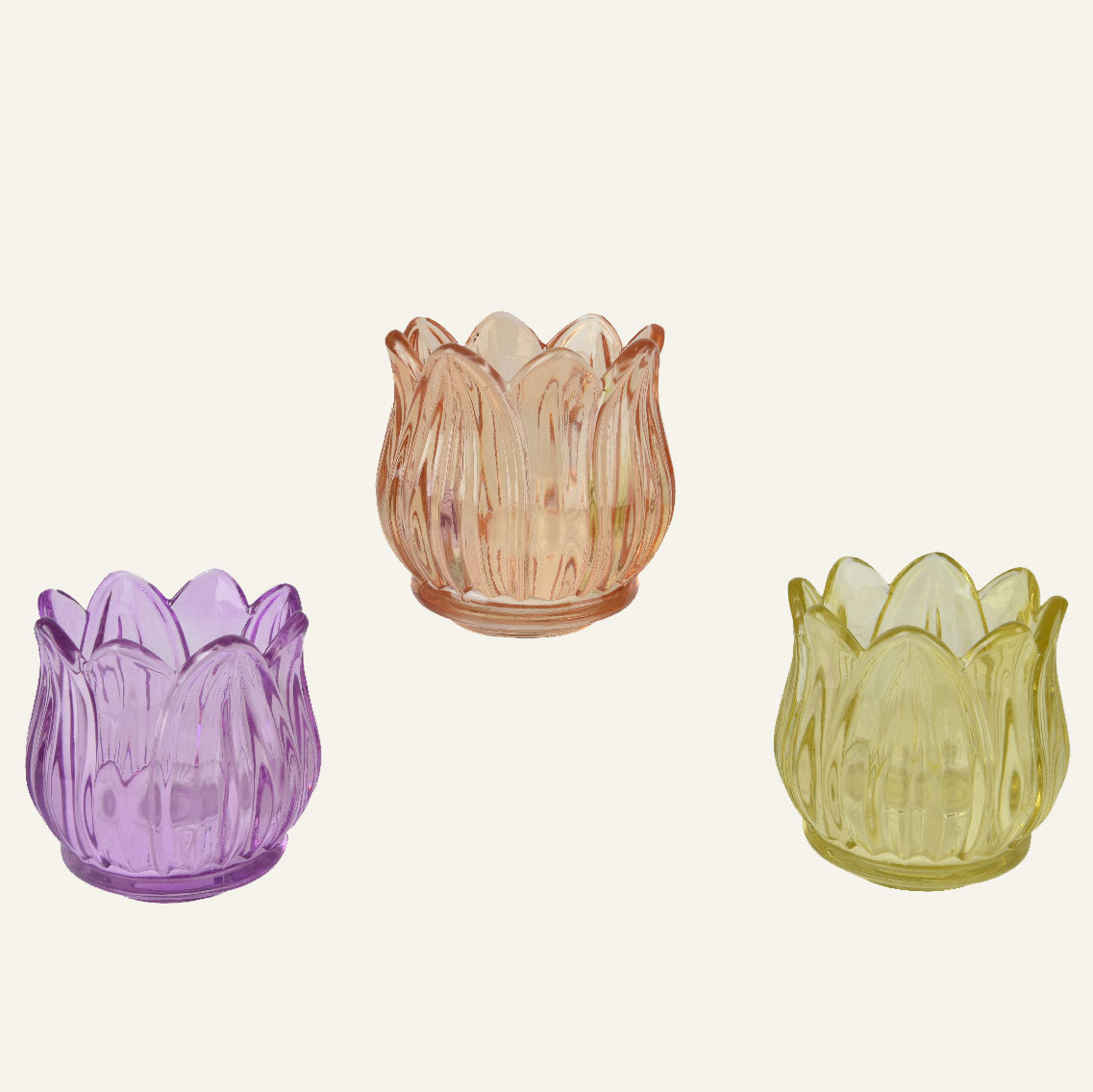 a022d4d5-80fb-4079-8075-baaf0c8a843b Beauty Home Κηροπήγιο λουλούδι 6,5 x 7,3 cm - Image 1