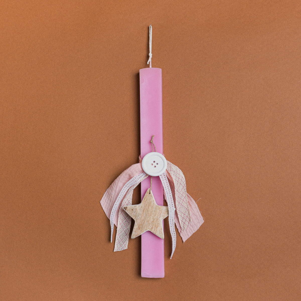 ae114097-807c-4ddb-8475-c5a556fe652a Beauty Home ΛΑΜΠΑΔΑ ΡΟΖ 33cm ΑΣΤΕΡΙ ΣΜΑΛΤΟ ΣΕ ΣΥΣΚΕΥΑΣΙΑ ΔΩΡΟΥ - Image 1