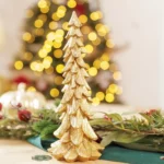 Beauty Home Έλατο ρητίνης αντικέ χρυσό Ø10 x 24.5 cm - Image 3