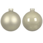 Beauty Home ΓΥΑΛΙΝΕΣ ΜΠΑΛΕΣ ΣΑΜΠΑΝΙ 2,5 CM 24 ΤΜΧ